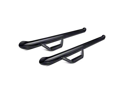 N-Fab Wheel 2 Wheel Nerf Side Step Bars; Gloss Black (21-25 Bronco 2-Door)