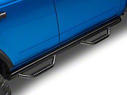 N-Fab Wheel 2 Wheel Nerf Side Step Bars; Gloss Black (21-25 Bronco 4-Door)
