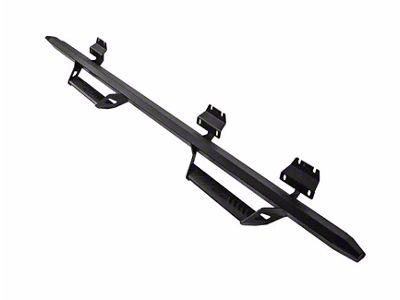 N-Fab Cab Length Predator Pro Nerf Side Step Bars; Textured Black (22-25 Frontier Crew Cab)