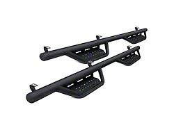 N-Fab Cab Length RS Nerf Side Step Bars; Textured Black (22-26 Frontier Crew Cab)