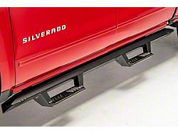 N-Fab EpYx Cab Length Nerf Side Step Bars; Textured Black (22-25 Frontier Crew Cab)