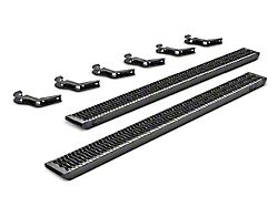 N-Fab Growler Fleet Sure Grip Running Boards; Textured Black (05-23 Tacoma Double Cab)