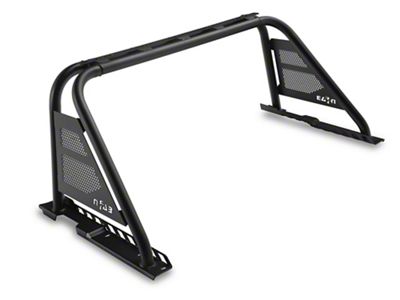 N-Fab ARC Sports Bar for Roll-N-Lock and Rugged Ridge Armis Retractable Tonneau Covers; Textured Black (20-25 Jeep Gladiator JT)