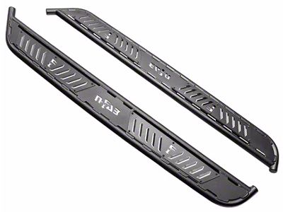 N-Fab Roan Running Board; Textured Black (18-25 Jeep Wrangler JL 4-Door)