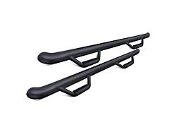 N-Fab Cab Length Nerf Side Step Bars; Textured Black (04-15 Titan King Cab)