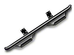 N-Fab Cab Length Nerf Side Step Bars; Textured Black (07-21 Tundra Double Cab)