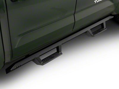 N-Fab EpYx Cab Length Nerf Side Step Bars; Textured Black (22-25 Tundra CrewMax)