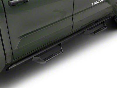 N-Fab Predator Pro Nerf Side Step Bars; Textured Black (22-25 Tundra CrewMax)