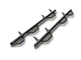 N-Fab Wheel 2 Wheel Bed Access Nerf Side Step Bars; Textured Black (04-06 Tundra Double Cab w/ 6-1/2-Foot Bed)