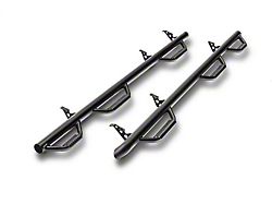 N-Fab Wheel 2 Wheel Bed Access Nerf Side Step Bars; Textured Black (04-06 Tundra Double Cab w/ 6-1/2-Foot Bed)
