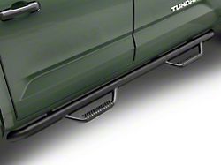 N-Fab Wheel 2 Wheel Nerf Side Step Bars; Textured Black (22-26 Tundra CrewMax)