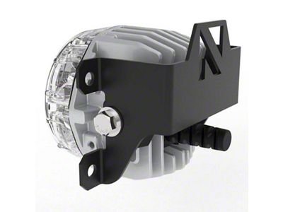 Nacho Offroad Technology Fog Light Mounting Brackets for Quatro Lights (21-25 Bronco w/ Plastic Front Bumper)