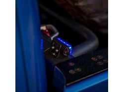 Nacho Offroad Technology NANO Blue LED Lights; Scene Beam; 2-Pack (Universal; Some Adaptation May Be Required)