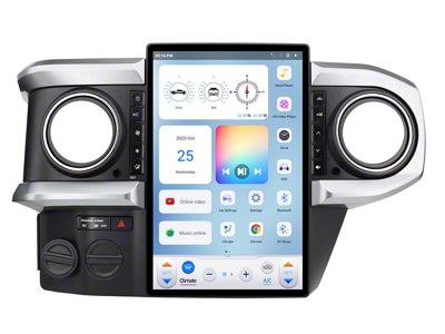 Navos by Linkswell Gen VI 12.10-Inch T-Style Radio (16-23 Tacoma)