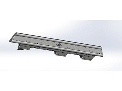 Next Venture Motorsports Hurricane Series Rock Sliders; Bare Metal (21-25 Bronco 4-Door)