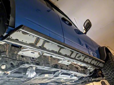 Next Venture Motorsports Hurricane Series Rock Sliders; UMHW Coated (21-25 Bronco 2-Door)