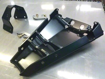 Next Venture Motorsports M220 Rear Differential Skid Plate; Bare Metal (21-25 Jeep Wrangler JL Rubicon 392)