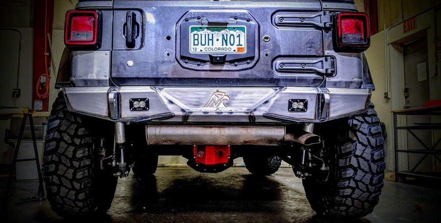 Ironman 4x4 Jeep Wrangler Raid Series Stubby Front Bumper