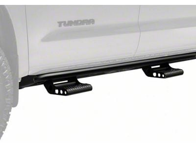 N-Fab Full Length RKR Side Rails; Textured Black (18-25 Jeep Wrangler JL 2-Door)
