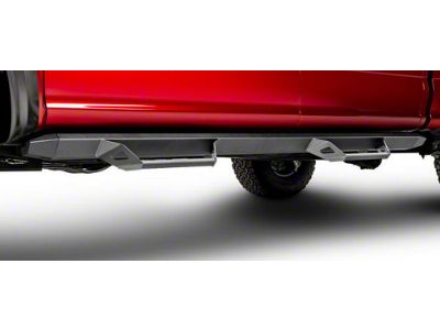 N-Fab Predator Pro Nerf Side Step Bars; Textured Black (07-18 Jeep Wrangler JK 4-Door)