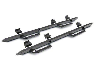 N-Fab Predator Pro Nerf Side Step Bars; Textured Black (18-25 Jeep Wrangler JL 2-Door)