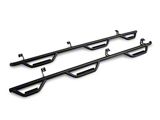N-Fab Wheel 2 Wheel Bed Access Nerf Side Step Bars; Textured Black (16-23 Tacoma Double Cab w/ 6-Foot Bed)