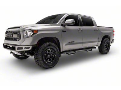N-Fab Wheel 2 Wheel Nerf Side Step Bars; Textured Black (05-15 Tacoma Access Cab)