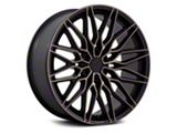 Niche Calabria 6 Matte Black Machined Dark Tint 6-Lug Wheel; 20x9.5; 30mm Offset (24-26 Tacoma)