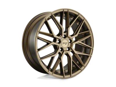 Niche Gamma Matte Bronze Wheel; 19x8.5; 35mm Offset (84-01 Jeep Cherokee XJ)