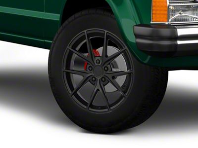 Niche Misano Matte Black Wheel; 18x8; 40mm Offset (84-01 Jeep Cherokee XJ)