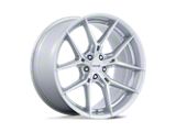 Niche Prodigy 5 Silver with Machined Face Wheel; 20x9; 35mm Offset (84-01 Jeep Cherokee XJ)