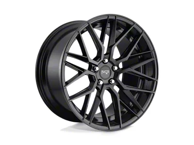 Niche Gamma Matte Black Wheel; 19x8.5; 35mm Offset (93-98 Jeep Grand Cherokee ZJ)