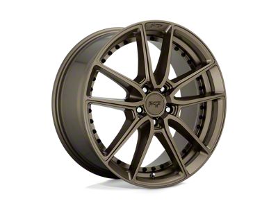 Niche DFS Matte Bronze Wheel; 20x10.5; 35mm Offset (18-25 Jeep Wrangler JL)