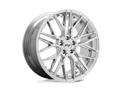 Niche Gamma Chrome Wheel; 18x8; 40mm Offset (97-06 Jeep Wrangler TJ)