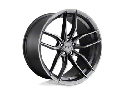 Niche Vosso Matte Anthracite Wheel; 18x8; 30mm Offset (97-06 Jeep Wrangler TJ)