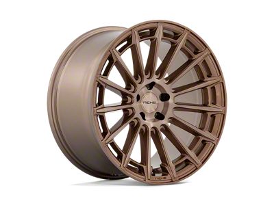 Niche Amalfi Platinum Bronze Wheel; 20x10.5; 40mm Offset (87-95 Jeep Wrangler YJ)