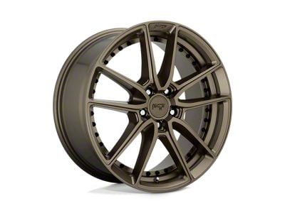 Niche DFS Matte Bronze Wheel; 18x8; 40mm Offset (87-95 Jeep Wrangler YJ)