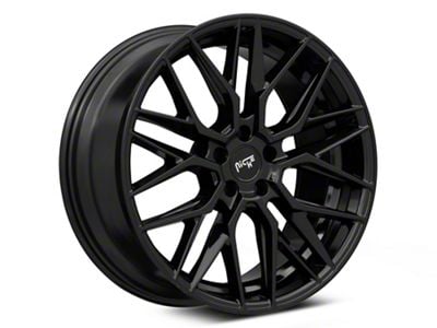 Niche Gamma Gloss Black Wheel; 22x9; 38mm Offset (87-95 Jeep Wrangler YJ)