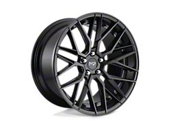 Niche Gamma Matte Black Wheel; 19x8.5; 35mm Offset (87-95 Jeep Wrangler YJ)