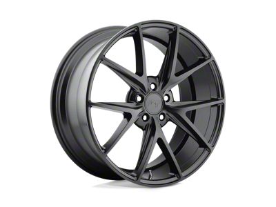 Niche Misano Matte Black Wheel; 22x9; 38mm Offset (87-95 Jeep Wrangler YJ)