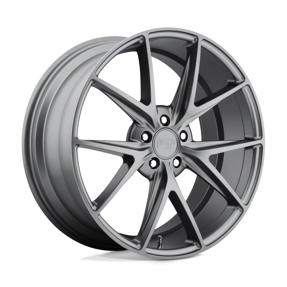 Niche Jeep Wrangler Milan Gloss Black Brushed Wheel; 18x8