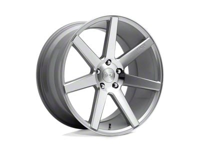 Niche Verona Gloss Silver Machined Wheel; 19x8.5; 35mm Offset (87-95 Jeep Wrangler YJ)