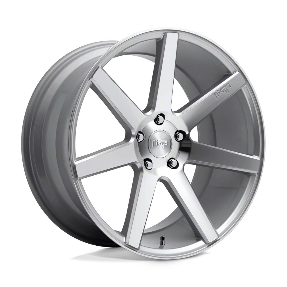 Black Rhino Jeep Wrangler Katavi Silver Wheel; 22x10; 30mm