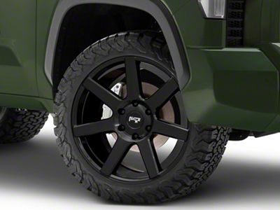Niche Future Gloss Black 6-Lug Wheel; 24x10; 20mm Offset (22-25 Tundra)