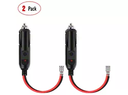 Nilight Cigarette Lighter Male Plug Extension Cable