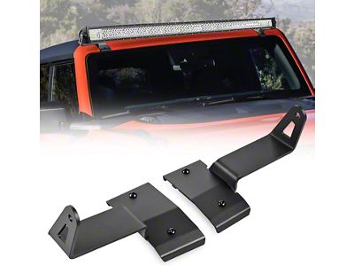 Lower Windshield A-Pillar Light Mounting Brackets (21-25 Bronco)