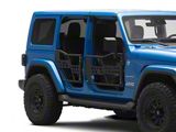 Tubular Doors with Mirrors; Front and Rear (20-26 Jeep Gladiator JT)
