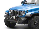 Full Width Winch Mount Front Bumper with LED Lights (18-26 Jeep Wrangler JL)