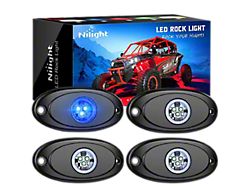 LED Rock Lights; Blue (Universal; Some Adaptation May Be Required)