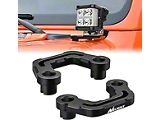 Single A-Pillar Light Windshield Mounting Brackets (18-26 Jeep Wrangler JL, Excluding Rubicon 392)